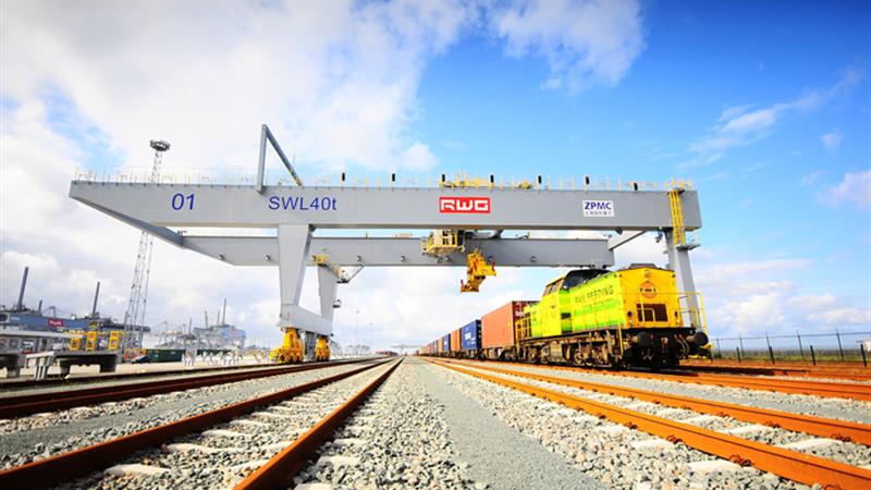 Eerste trein voor RWG